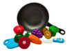 Set De Frutas Y Veduras Para Cortar Con Sartén-okidoki. 0