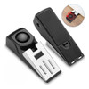 Mini Alarma Tope De Puerta De Seguridad Inalámbrica  120 Db 0