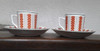 2 Pocillo Cafe Duo 50ml Taza Plato Porcelana Made In China 3
