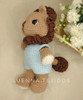 León Tejido Crochet / Muñeco Tejido / Bebe / Muñeco De Apego 2