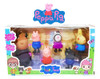 Peppa Pig Set 11 Muñecos Familia Y Amigos Articulados C/caja 5