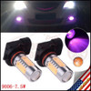 2 X Hb4 Púrpura Rosa 9006 Cob Led Niebla Carro Ligero Proyec 1