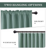 Homeideas Cortinas Aterciopeladas Color Azul Cscara De Huevo 4