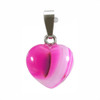 Corazón Piedra Natural Dije Corazoncito Amatista Piedra Luna 0