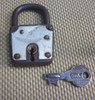 Antiguo Candado Tvo Con Llave / Chico 3