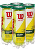 Pelotas De Tenis Wilson Championship Regular Duty 4 Tubos 0