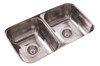 Pileta Doble Bacha Cocina Acero Johnson C28/18 * 0