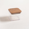 Recipiente Rectangular | Acrilico | Tapa Madera (129655) 2