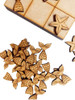 15 Tateti Cola De Sirena Estrella De Mar Souvenir Mdf 8x8 3