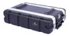 Crossrock Stackable 2u Rack Case Strong Molded With Heavy 2