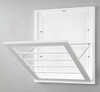 Whitmor Montado En La Pared Rack De Secado Color Blanco 4