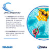Vulcano Limpieza Pileta Grande: Manguera 12m + Kit Accesorio 3