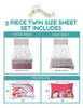 Franco Squishmallows Bedding Super Soft Microfiber Sheet Set 3