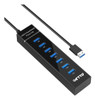 Concentrador Usb 3.0 De 7 Puertos, Divisor De Concentrador U 0