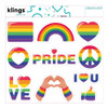 Etiquetas Pride Orgullo Lgbt +love Arcoiris 0