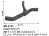 Caño Chevrolet Inf, Radiador Celta/prisma 8v 1.0/1.4 07-16 1