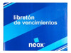 Libreton De Vencimientos 24hojas Serviciopapelero 0