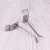 Gancho Exhibidor Para Panel Ranurado 15cm X10 Uni Mensula Ax 3