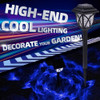 Nommthy 6 Pack Solar Outdoor Pathway Lights, Cambio De Color 2