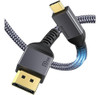 Maxonar Usb C A Displayport, 8k 60hz Tipo C A Dp Cable 4ft/1 0