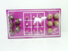 Tabuleiro Jogo Da Velha Madeira Natural Roxo 4