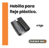 Rollo De Fleje Plástico Negro 13/16 + 2 K Precinto Ch - 1