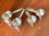 Set 4 Cucharas Medidoras De Acero Inoxidable. 6