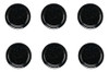 Kit 6 Platos De Acero Vitrificado 26 Cm Negro Cinsa 0