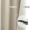 Jinchan - Cortinas De Lino Con Textura Para Dormitorio, Con 3