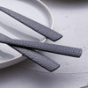 Juego 6 Tenedores Acero Inoxidable Fullyware Negro Satinado 3