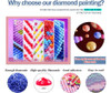 Kit De Pintura Diamantes Diamond Painting Paisaje Modelo 35 4