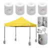 Pesas De Dosel De Agua Resistentes 4 Unidades - 32 Kg Max. B 1
