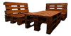 Juego De Jardín En Pallets 2
