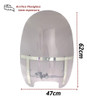 Bolha Parabrisa Moto Harley Davidson Fat Boy 62x47 - Cristal 2