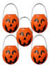 Calabaza Plastica Sin Tapa Halloween Caramelera Golosinas 2