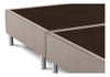 Cama Box Base King Suede Bege (186x20)costa Rica 4