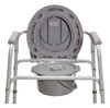 Silla Higienica Eleva Inodoro De Acero Regulable Aspen 4082 2