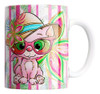 Kit Plantillas Tazas Gatitos Hawaii Kawaii Gatos Infantiles 0