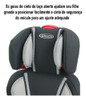 Cadeira De Carro Infantil 2 Em 1 Turbobooster Cinza - Graco 3 Cadeira De Carro Infantil 2 Em 1 Turbobooster Cinza - Graco 3