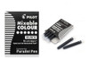6 Cartuchos De Recarga Para Pluma Pilot Parallel Negro 1 6 Cartuchos De Recarga Para Pluma Pilot Parallel Negro 1