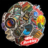 Stickers Calcos 50 Un. Surtidos Origen U.s.a. (7shf272m) 1