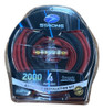 Kit De Cables Gauge 4 Para Instal Potencias Amplificadores 0