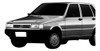 Par De Giro Delantero Fiat Duna Uno 1992/ Giño Guiñe Fume 1