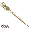 Tenedores 21.3cm Acero Inoxidable Aptos Lavavajillas Dorados 0