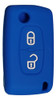 Cubre Llave De Siliconapeugeot  207 Gti - 3008  Blue 0