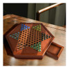 Damas Chinas De Madera Con Cajones | Juego De Mesa De Mader. 3