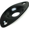 Portajack Cool Parts Pj02 Bk  Ovalado Liso Guitarra Negro 0