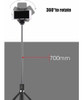 Bastão De Selfie E Tripé Retrátil Flash Bluetooth Gira 360° 6