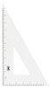 Mr. Pen- Set De Regla Triangular Grande  Escala Triangular 5