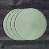 Ahora Diseña Manteles Individuales Redondos Disko, Aloe Gree 4
